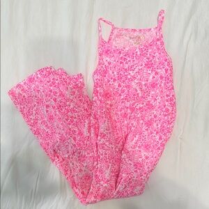 Lilly Pulitzer Pink Floral Casual Dress